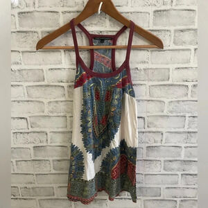 Women’s Truly Madly Deeply Boho racerback tank top XS